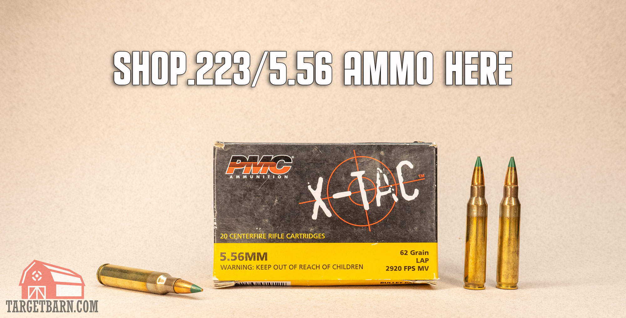 Most common ammo top calibers the broad side