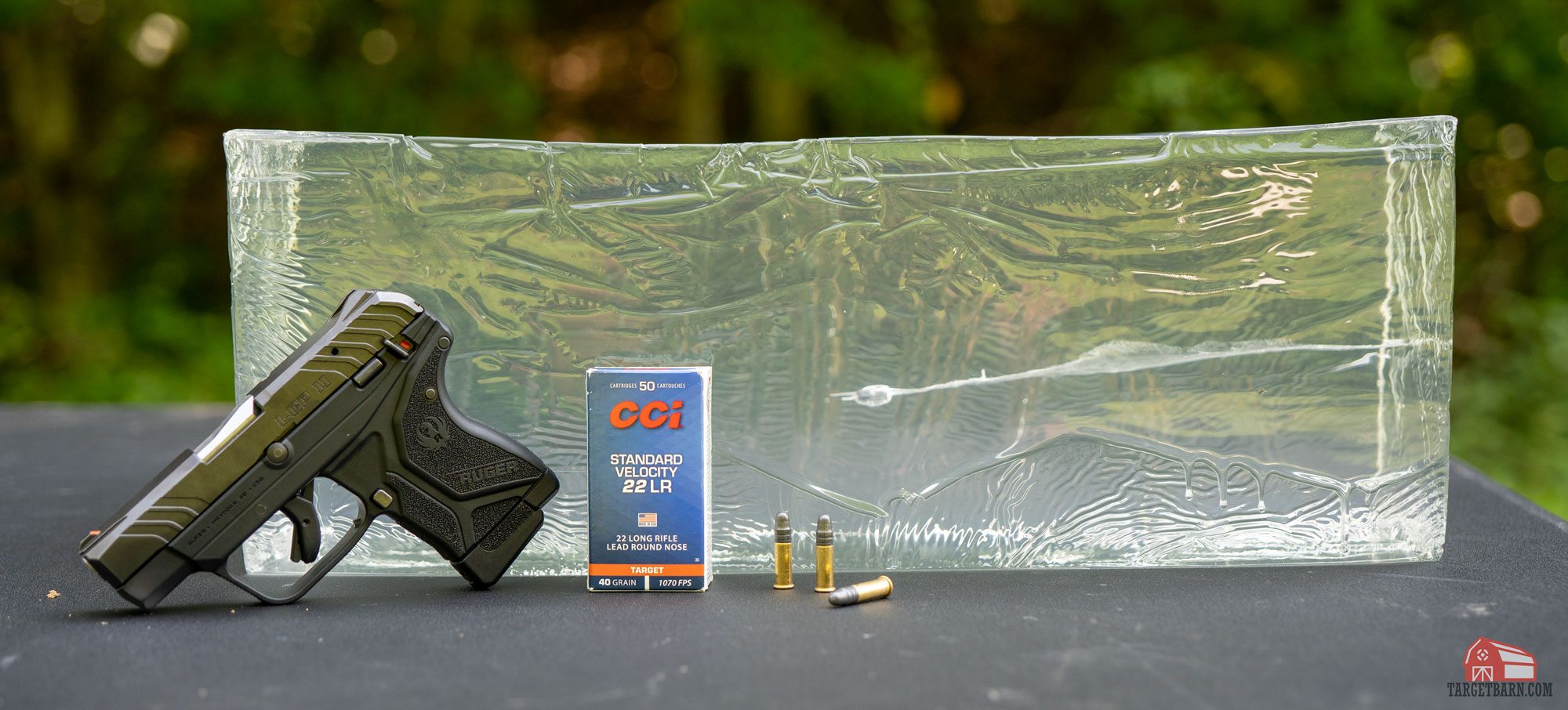 cci 22lr standard velocity in ballistic gel