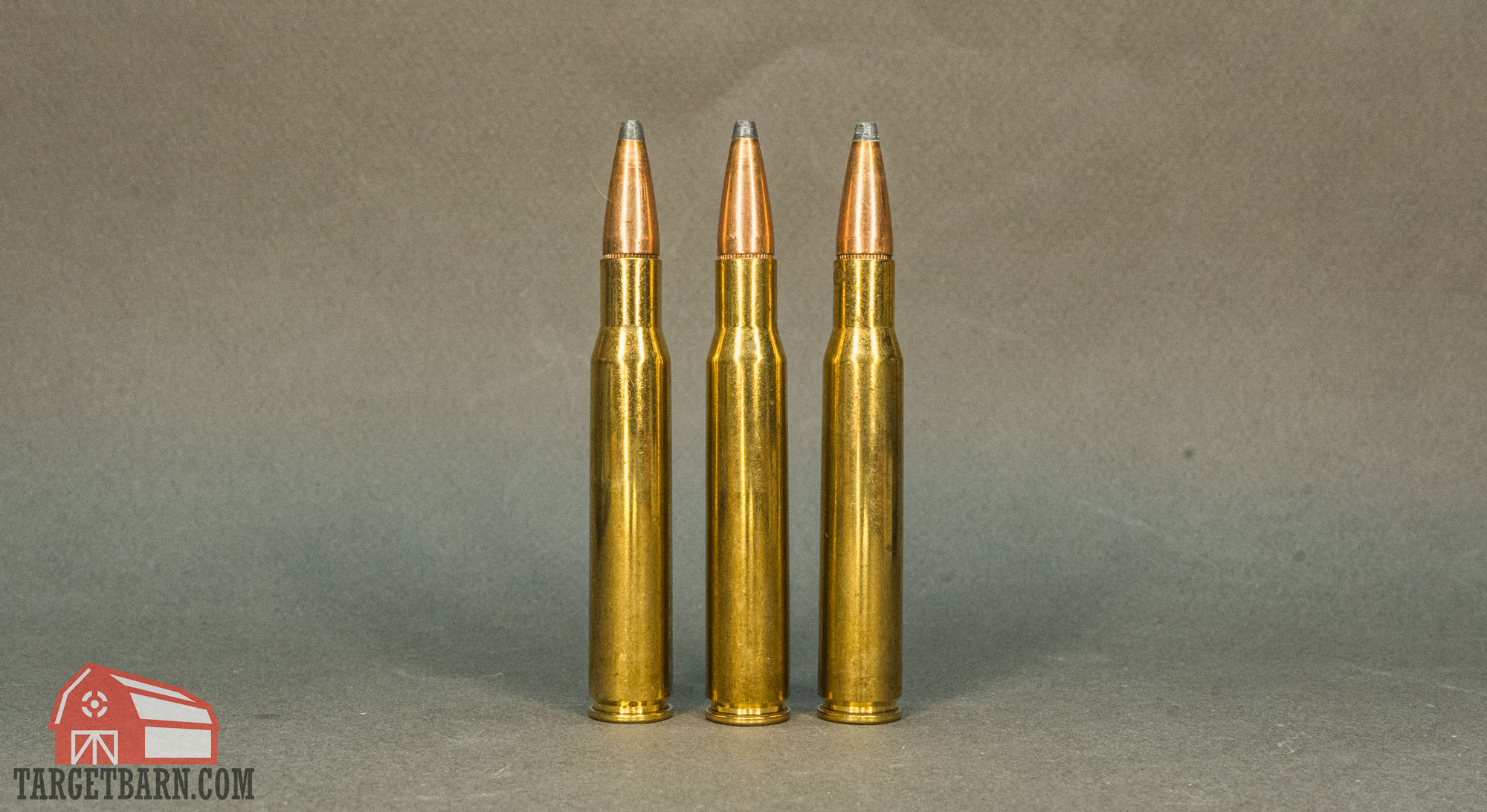 .30-06 ammo three .30-06 bullets
