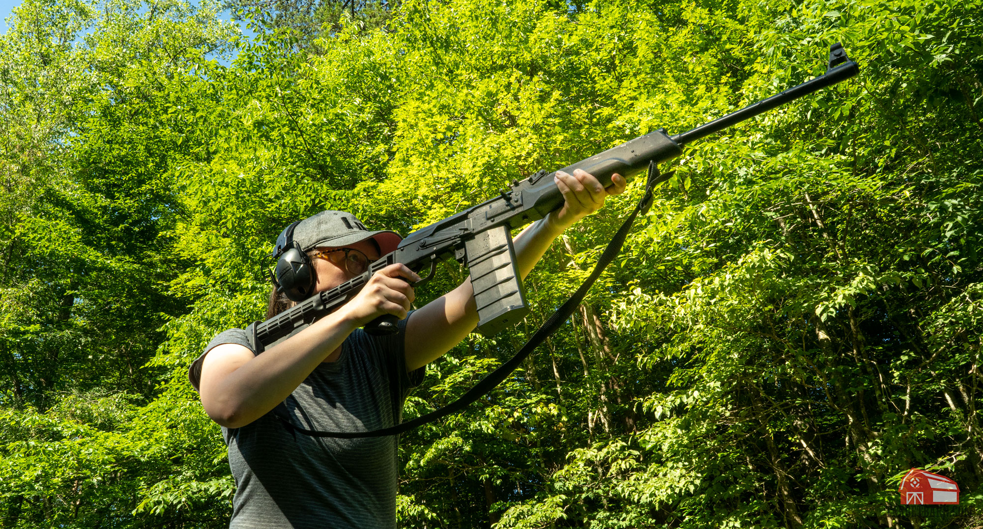 mckenzie shooting a 308 win rifle