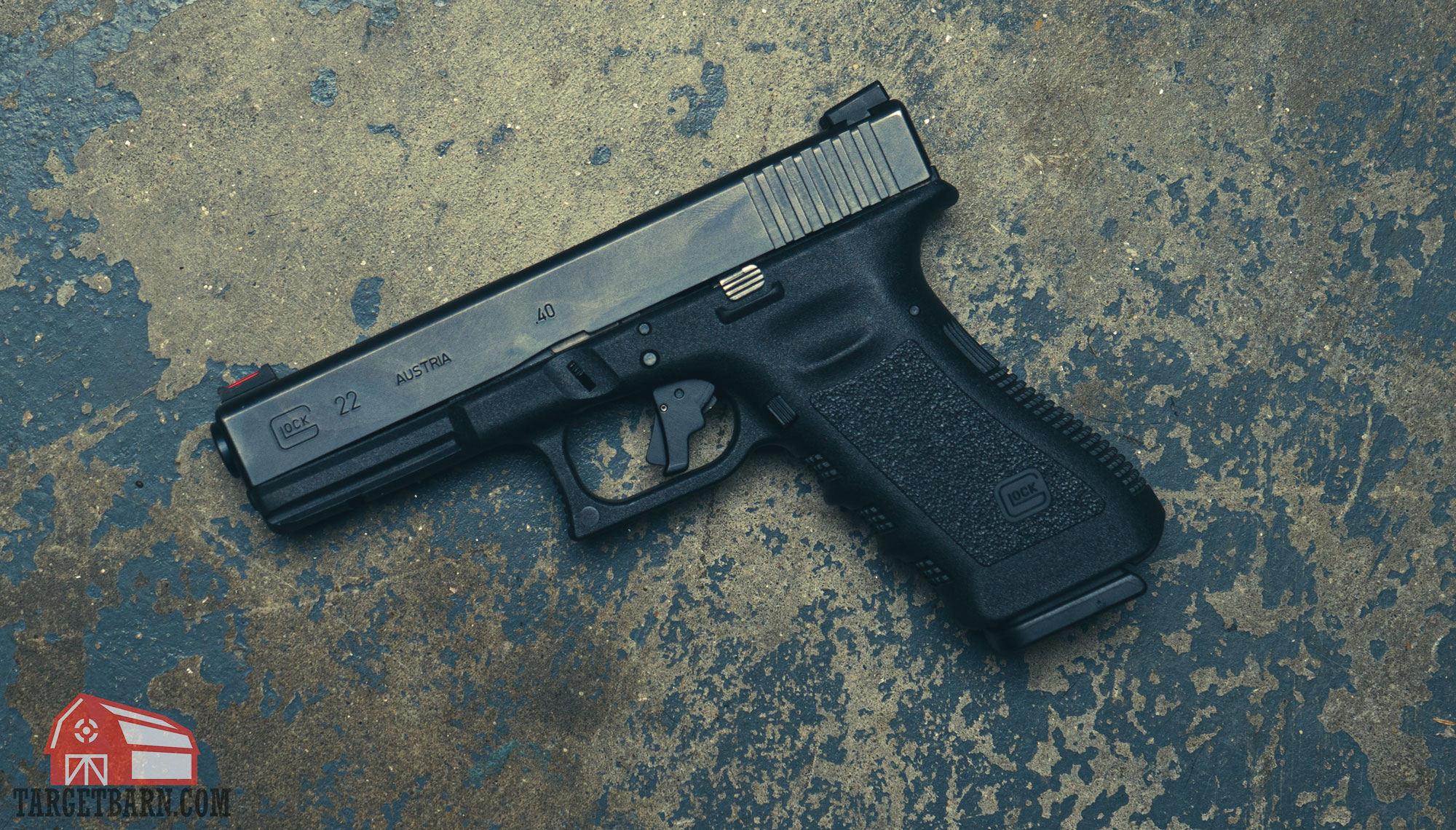 a ..40S&W glock 22 pistol