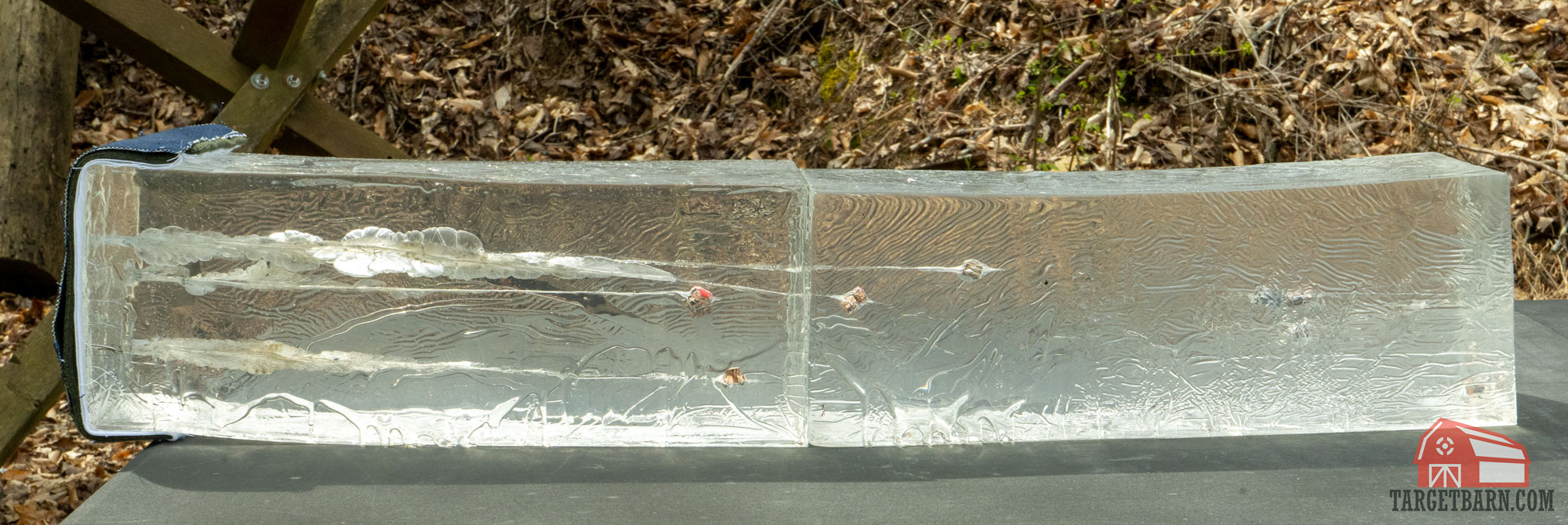 9mm ammo in ballistic gel
