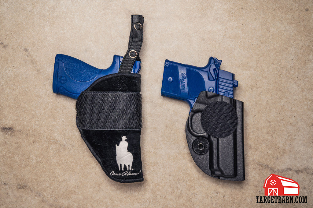 soft pouch holster and kydex holster for the Dene Adams Classic Concealed Carry Tactical Leggings