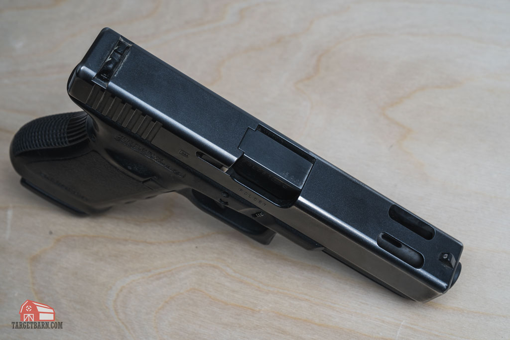 a .45 ACP glock 21c with a ported barrel