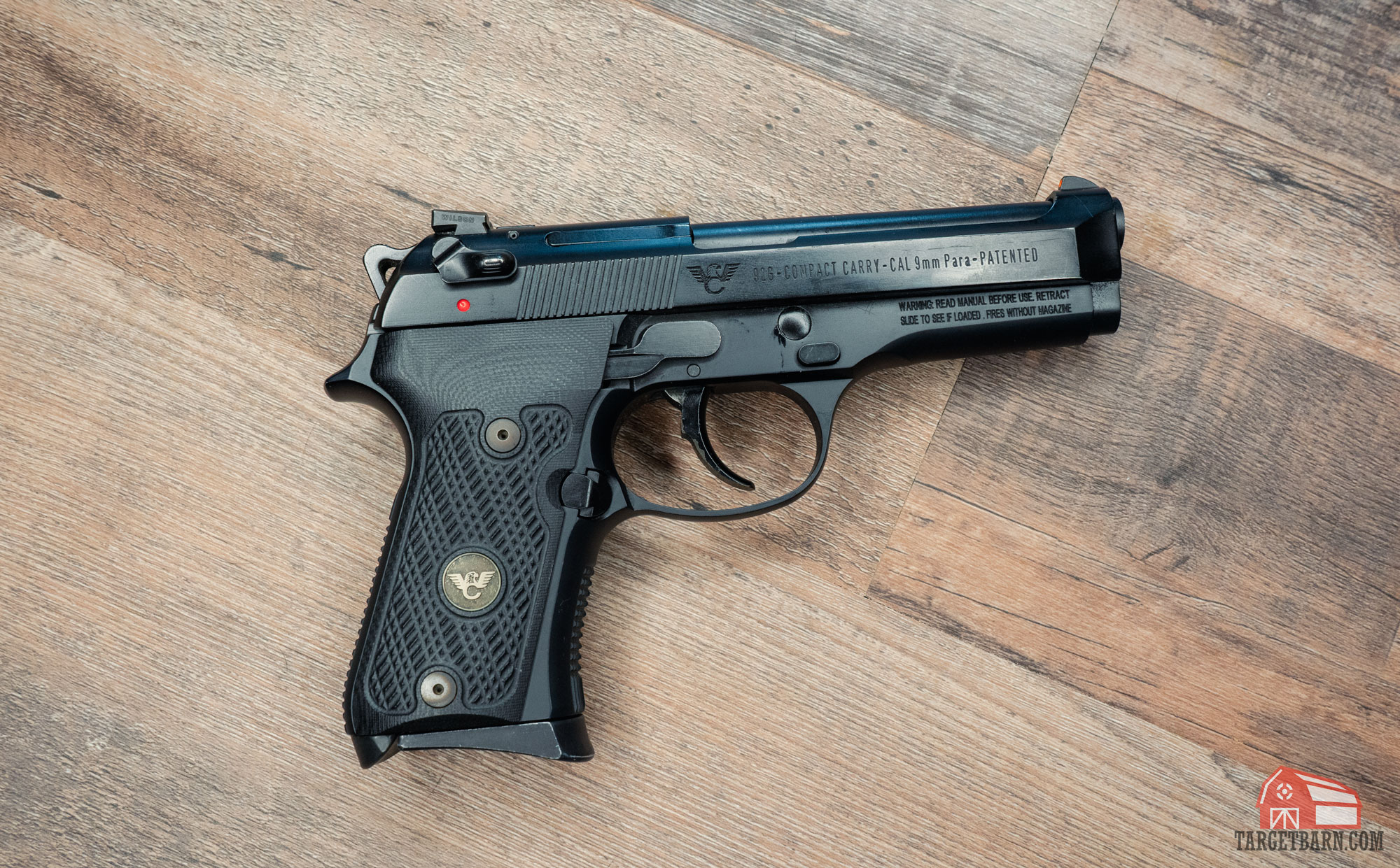 a wilson combat beretta 92 compact double action/single action pistol