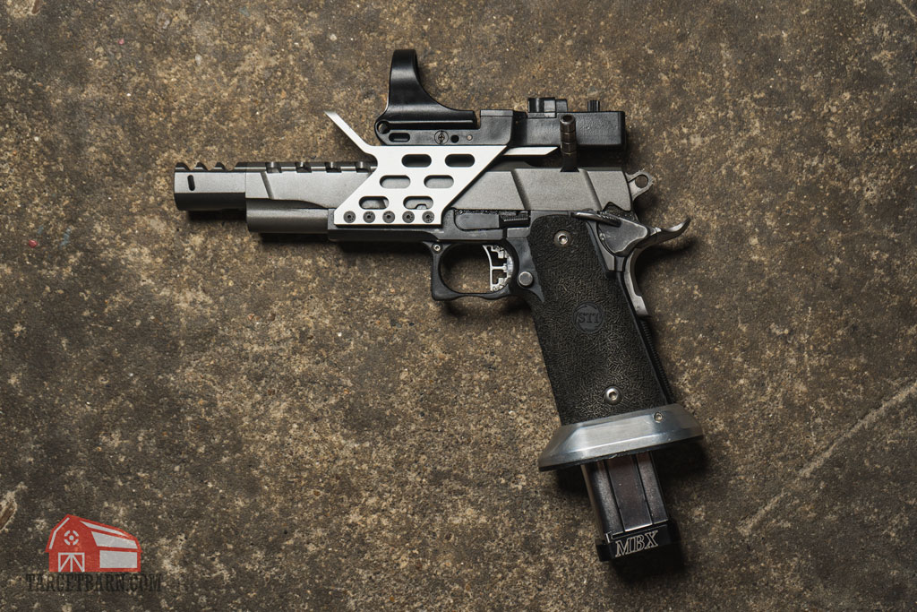 a uspsa open gun is what most think of when referring to a race gun