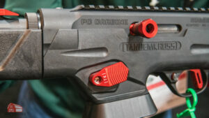 extended mag release and charging handle for the ruger pc9 from tandemkross