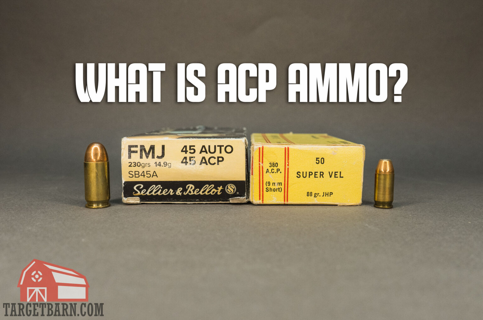 What is ACP Ammo? - The Broad Side