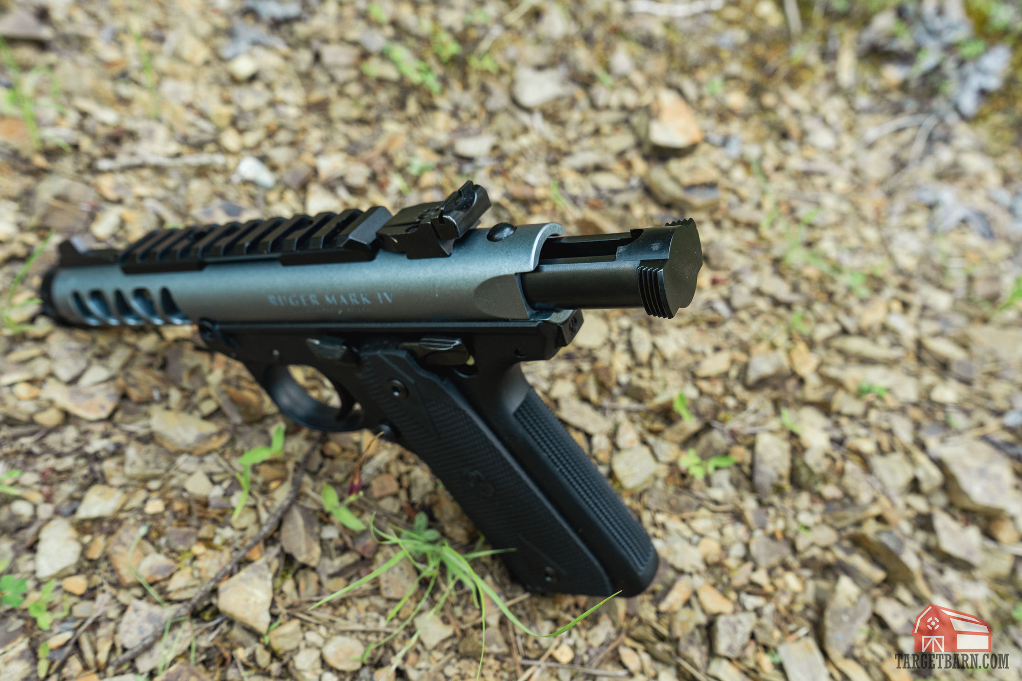 a mark iv lite with the bolt back showing the bolt ears