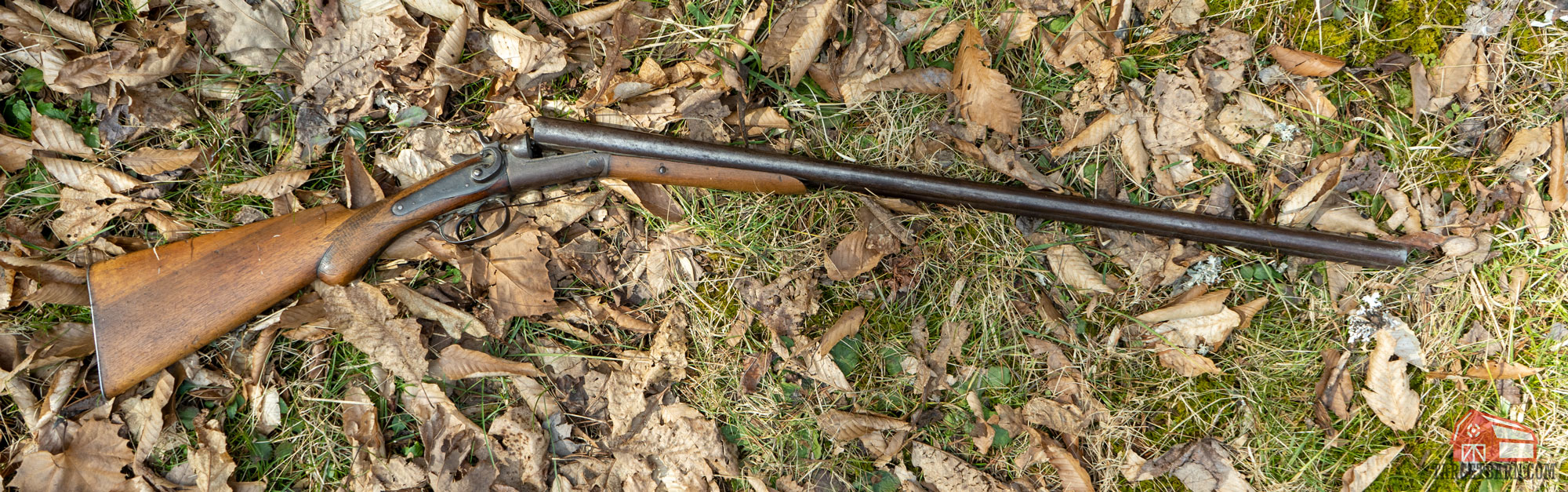 a richards-belgian break action shotgun
