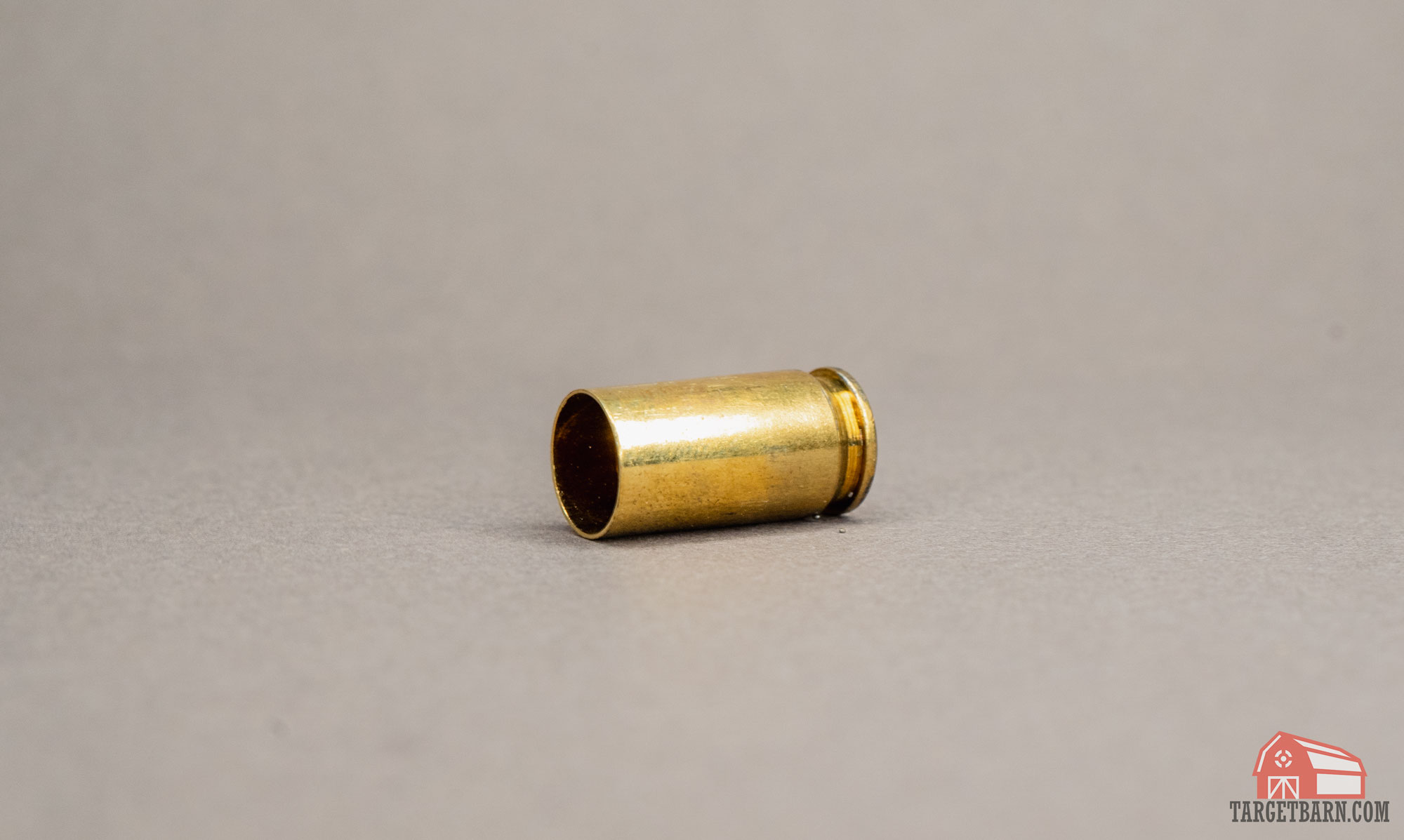 an empty ammunition case