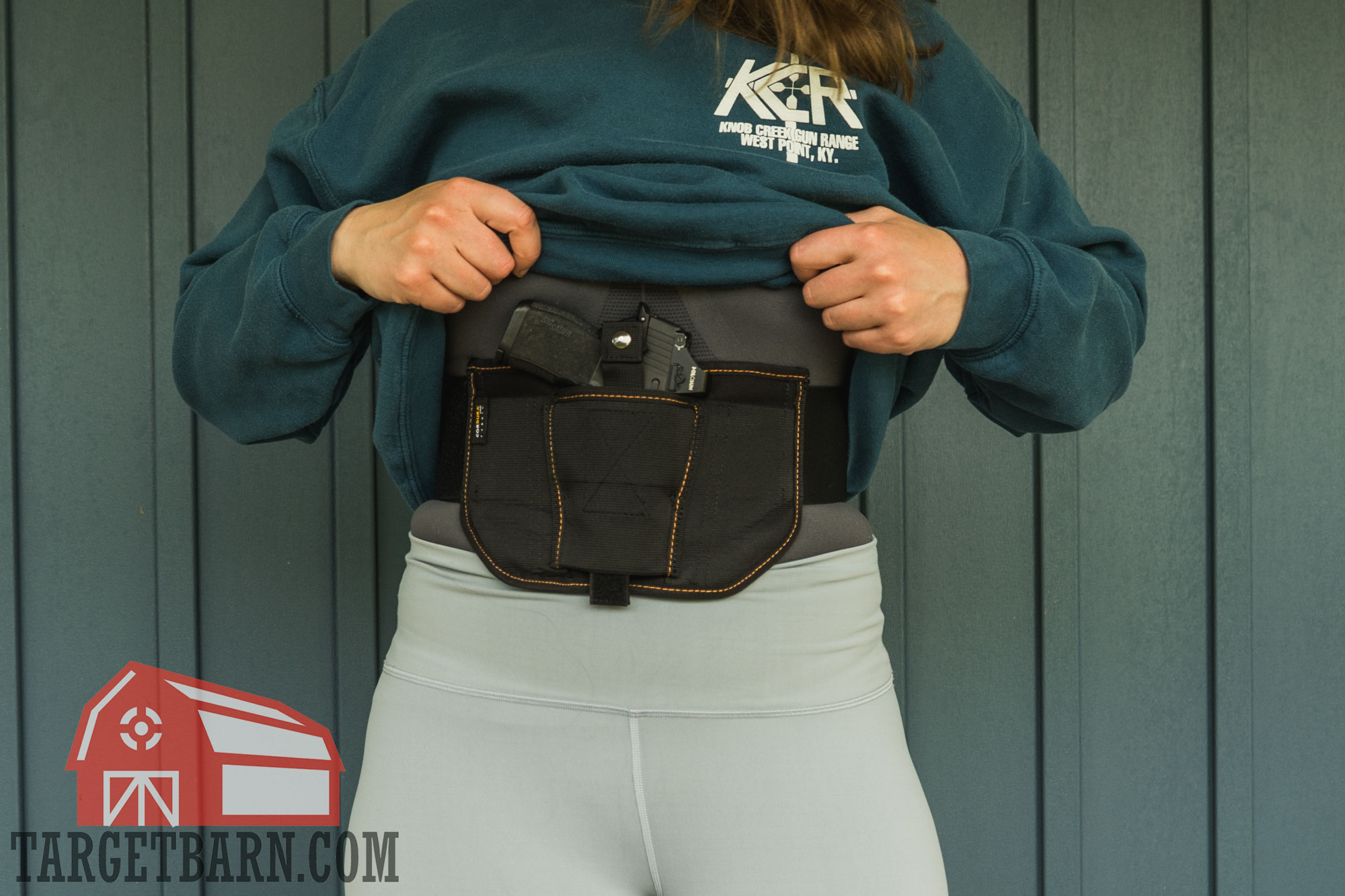 vnsh ccw wearing the vnsh under a sweatshirt