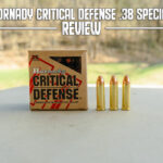 hornady critical defense .38 special +p 110gr ftx review