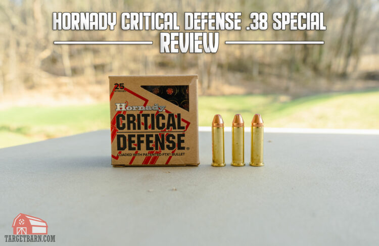 hornady critical defense .38 special +p 110gr ftx review