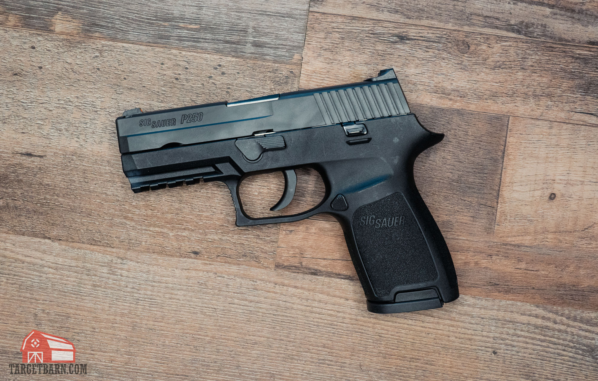 a sig sauer p250 double action only pistol