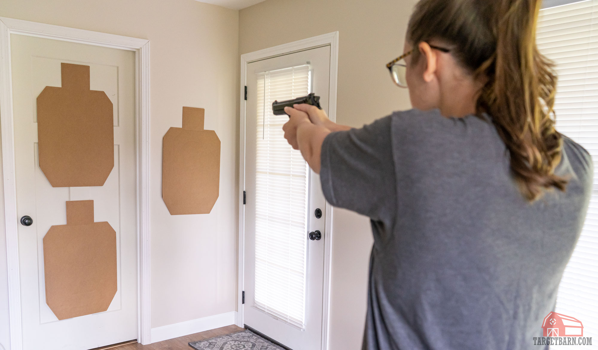 mckenzie using dry fire to practice sight picture