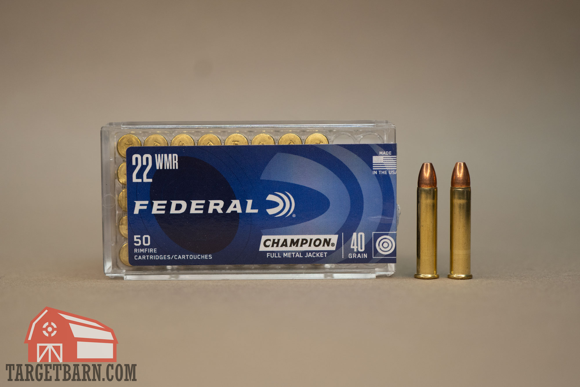 federal 22 wmr a box and two rounds of federal champion 22 wmr