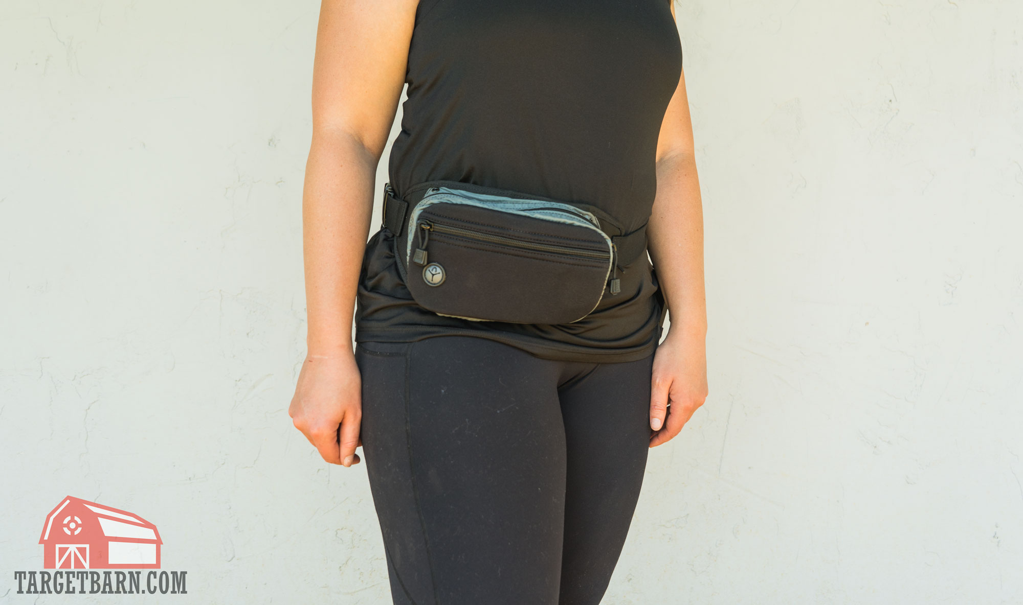 the author wearing the galco fastrax pac 