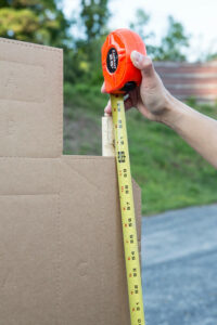 Measuring Target Setup measuring target setup for precise practice