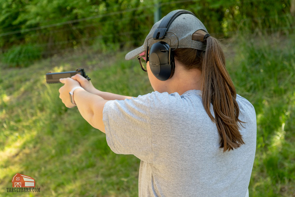 mckenzie shooting a 9mm