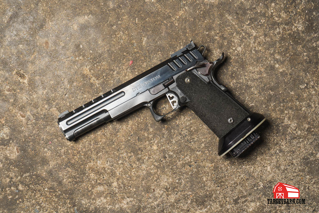a USPSA Limited gun is similar to an Open gun without electronic sights