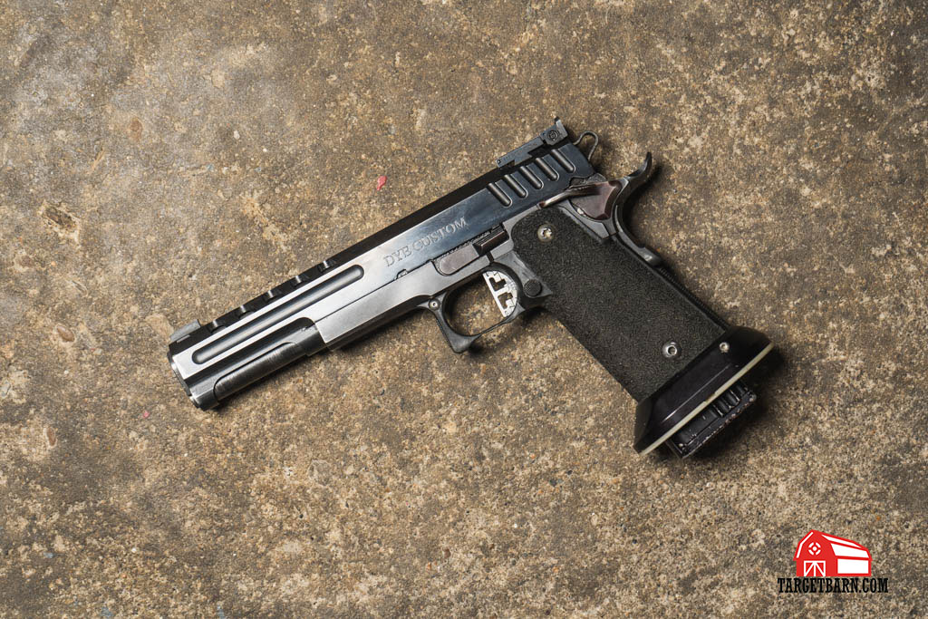 a USPSA Limited gun is similar to an Open gun without electronic sights