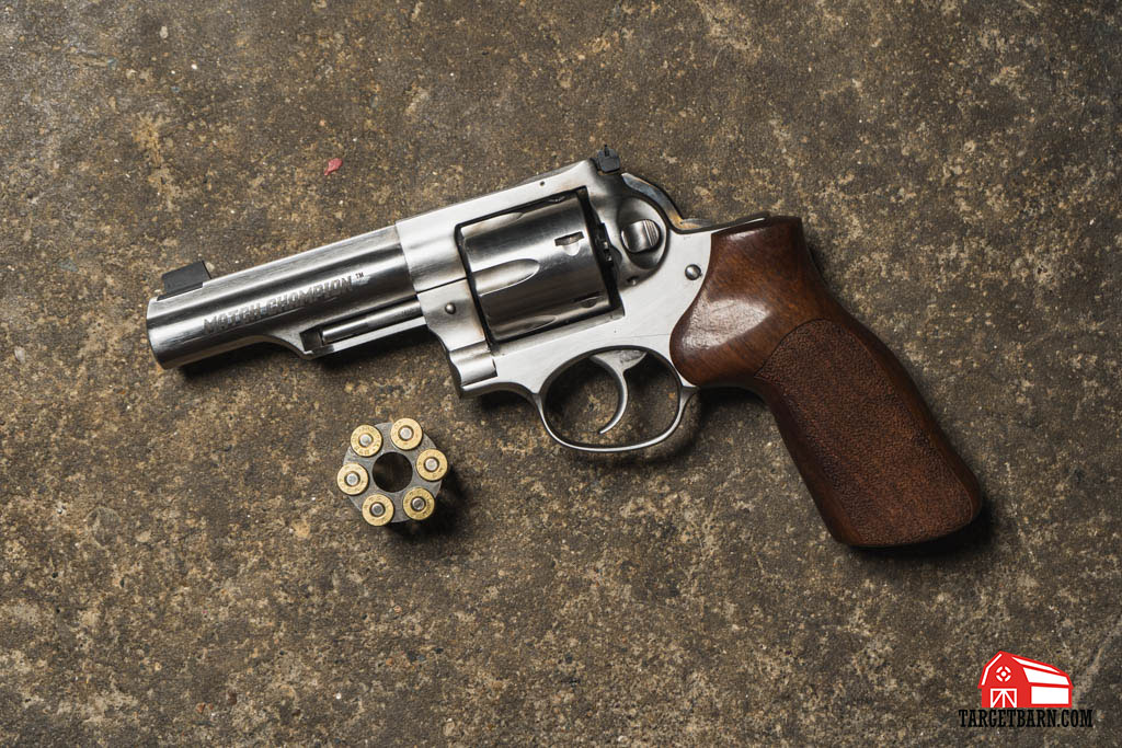 a ruger revolver customized for USPSA revolver division
