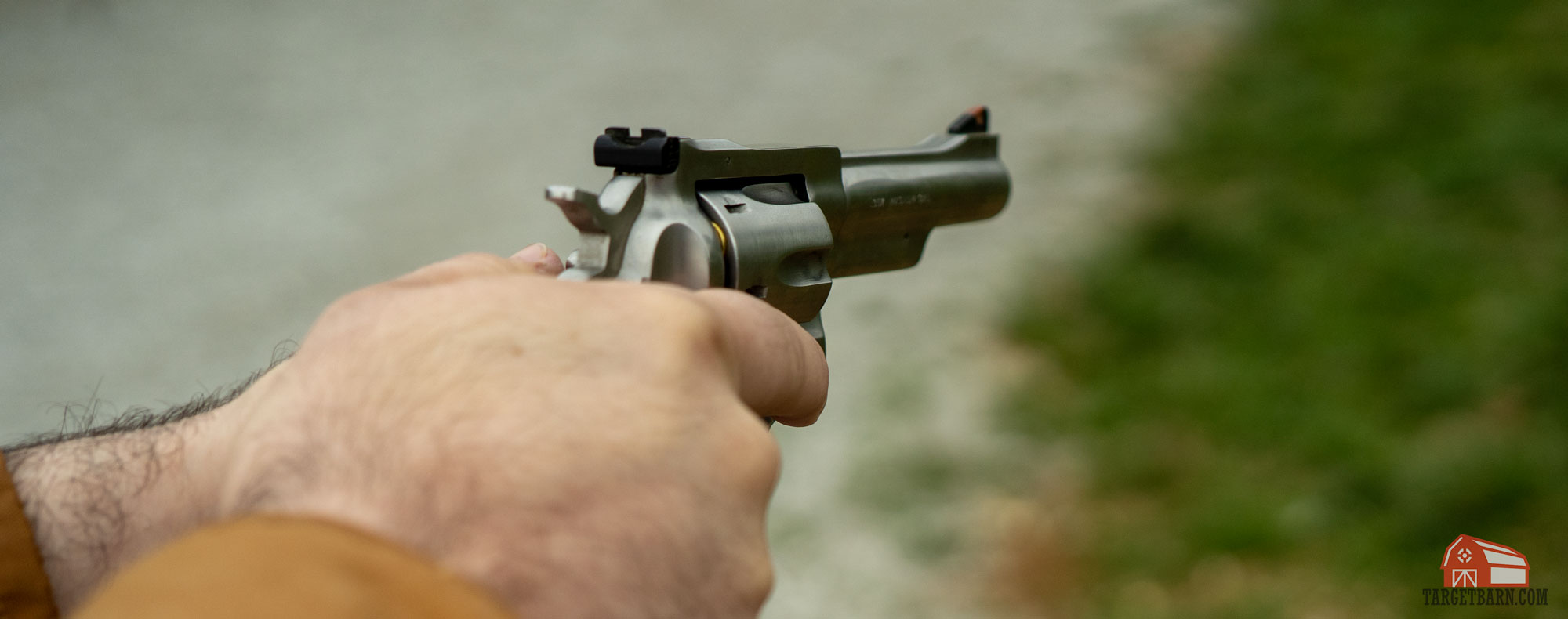 shooting a revolver
