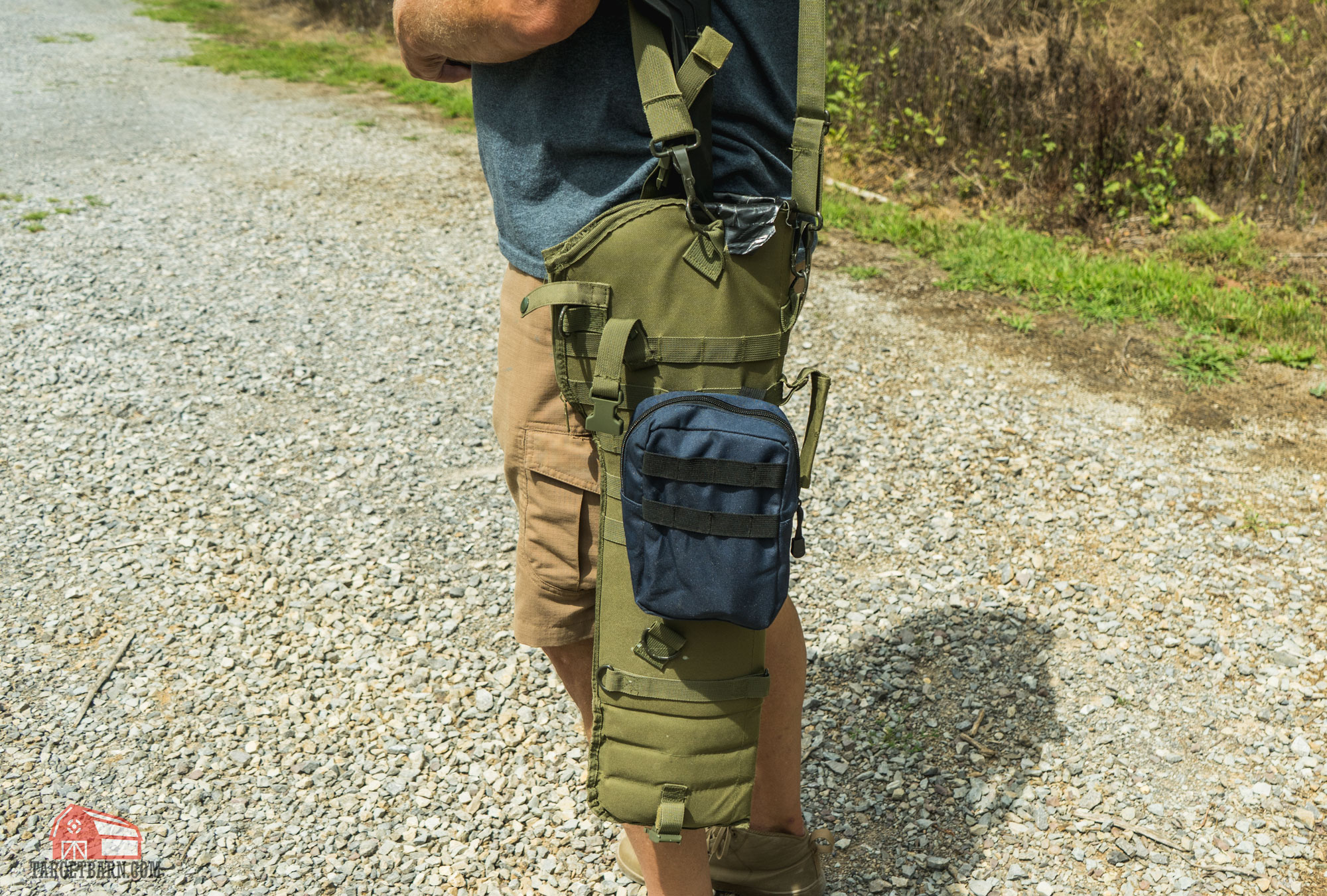 a range bag for a rifle is needed to transport the rifle between stages