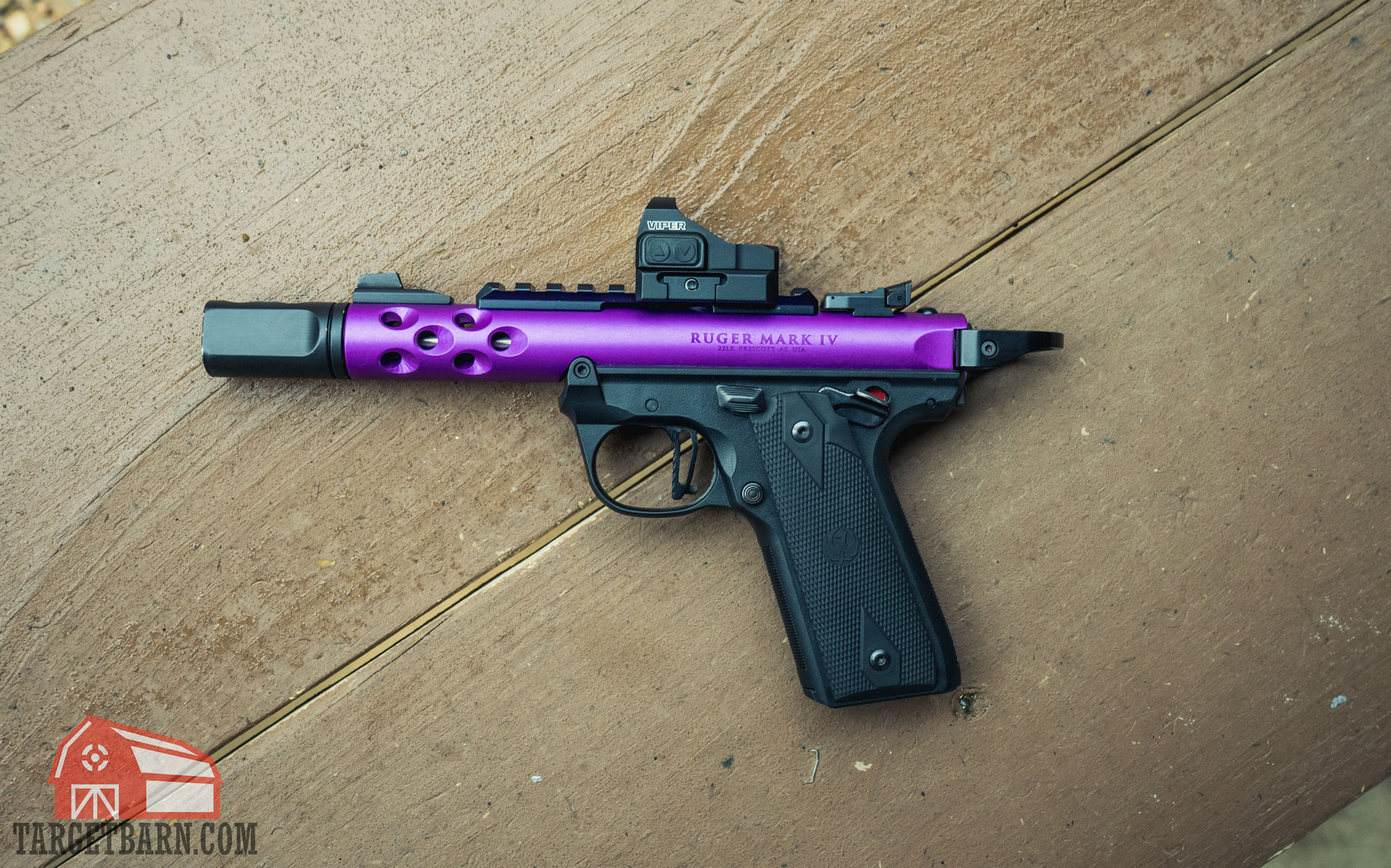 ruger mark iv 22/45 lite a ruger mark iv 22/45 lite with upgrades