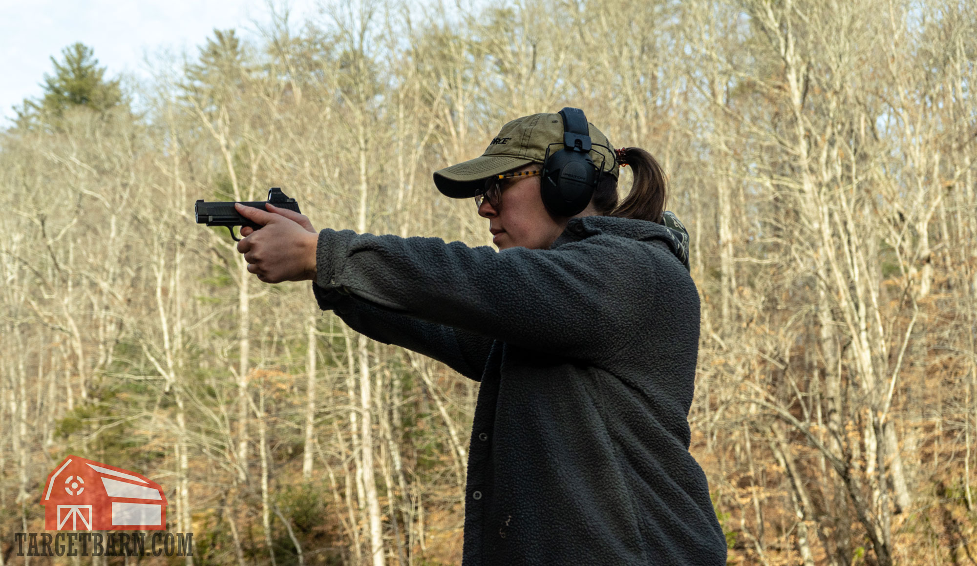 shooting a 9mm pistol