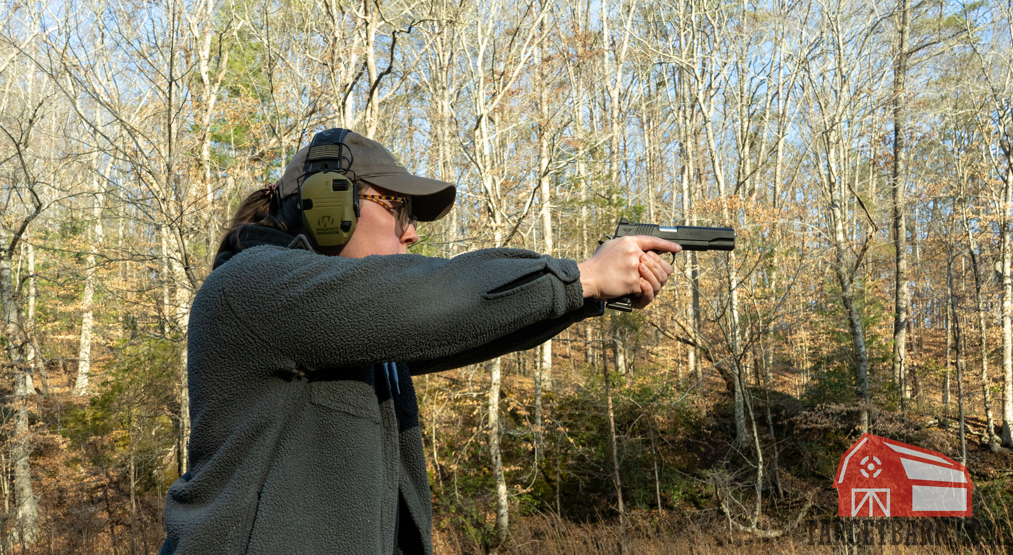 shooting a 1911 shooting a .45acp pistol