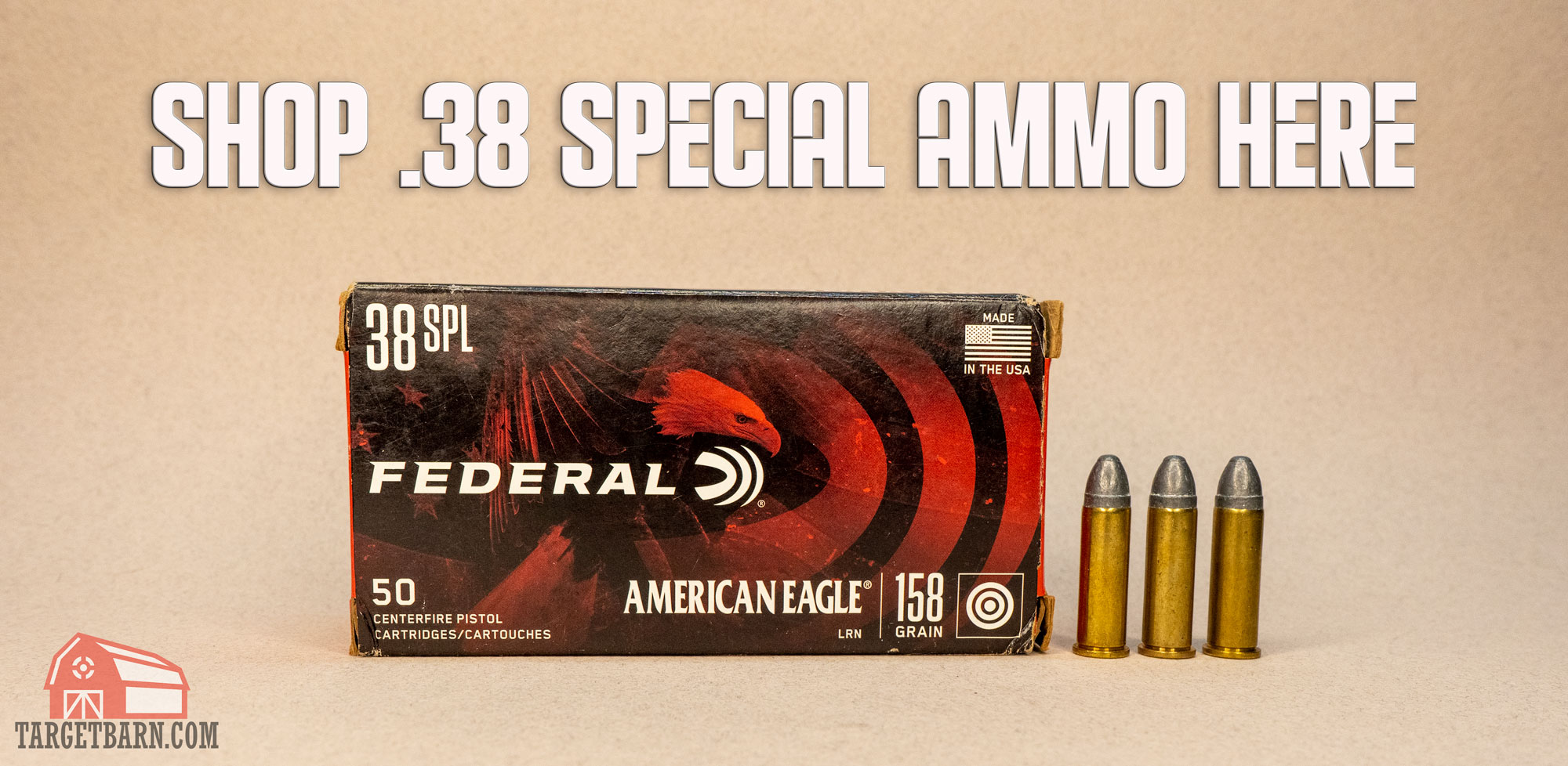 a box and rounds of 38 special ammo
