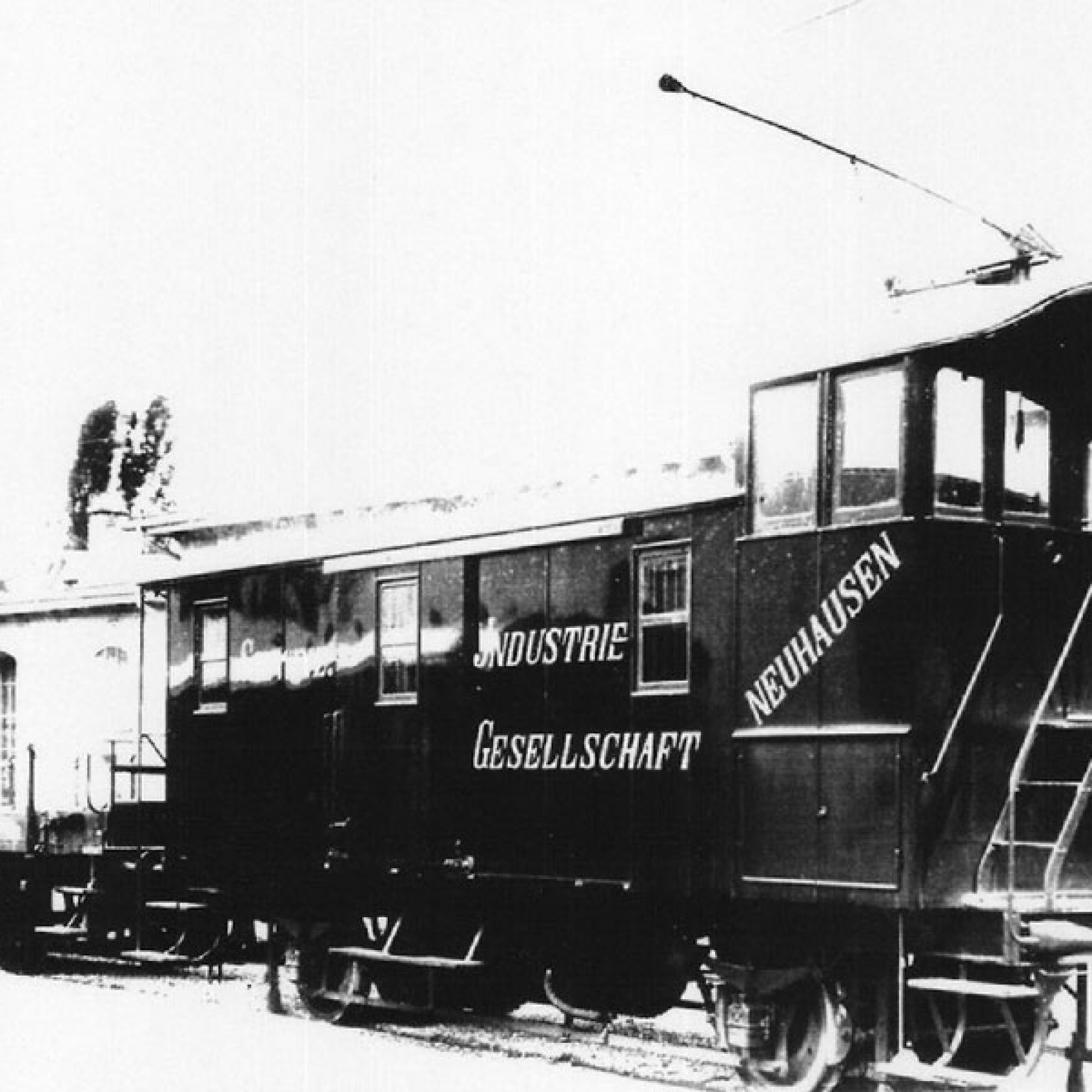 SIG railroad wagon marked "schweizerische industrie gesellschaft"