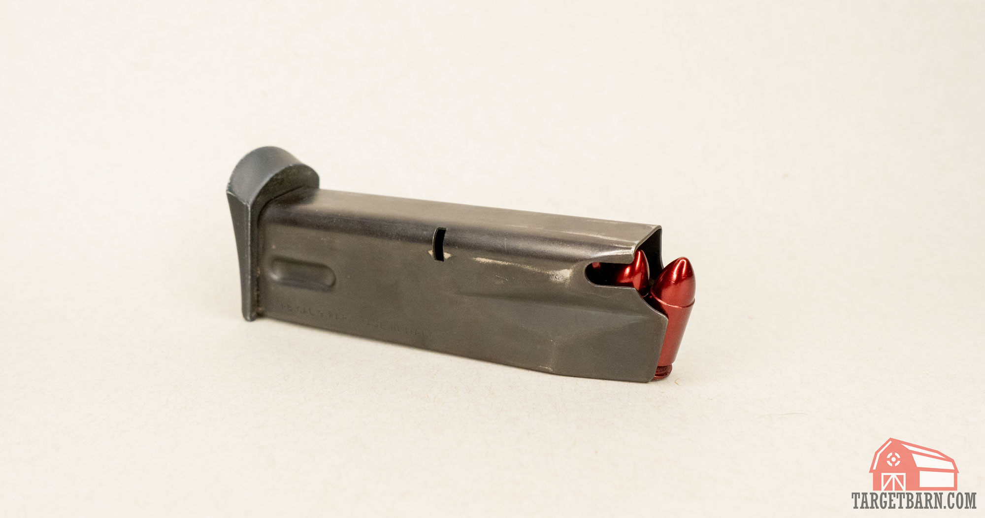 snap caps loaded in a magazine