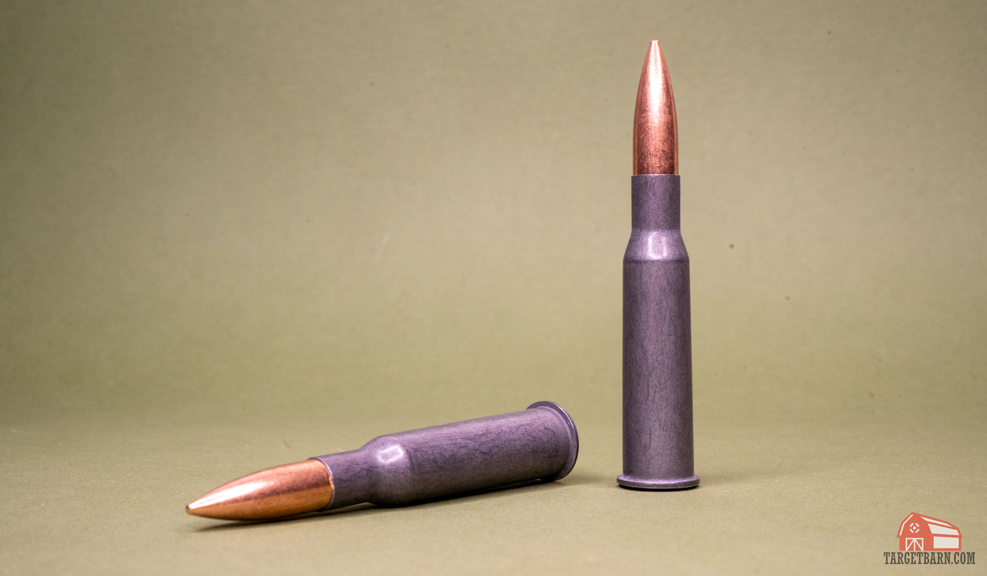 steel cased rifle rounds