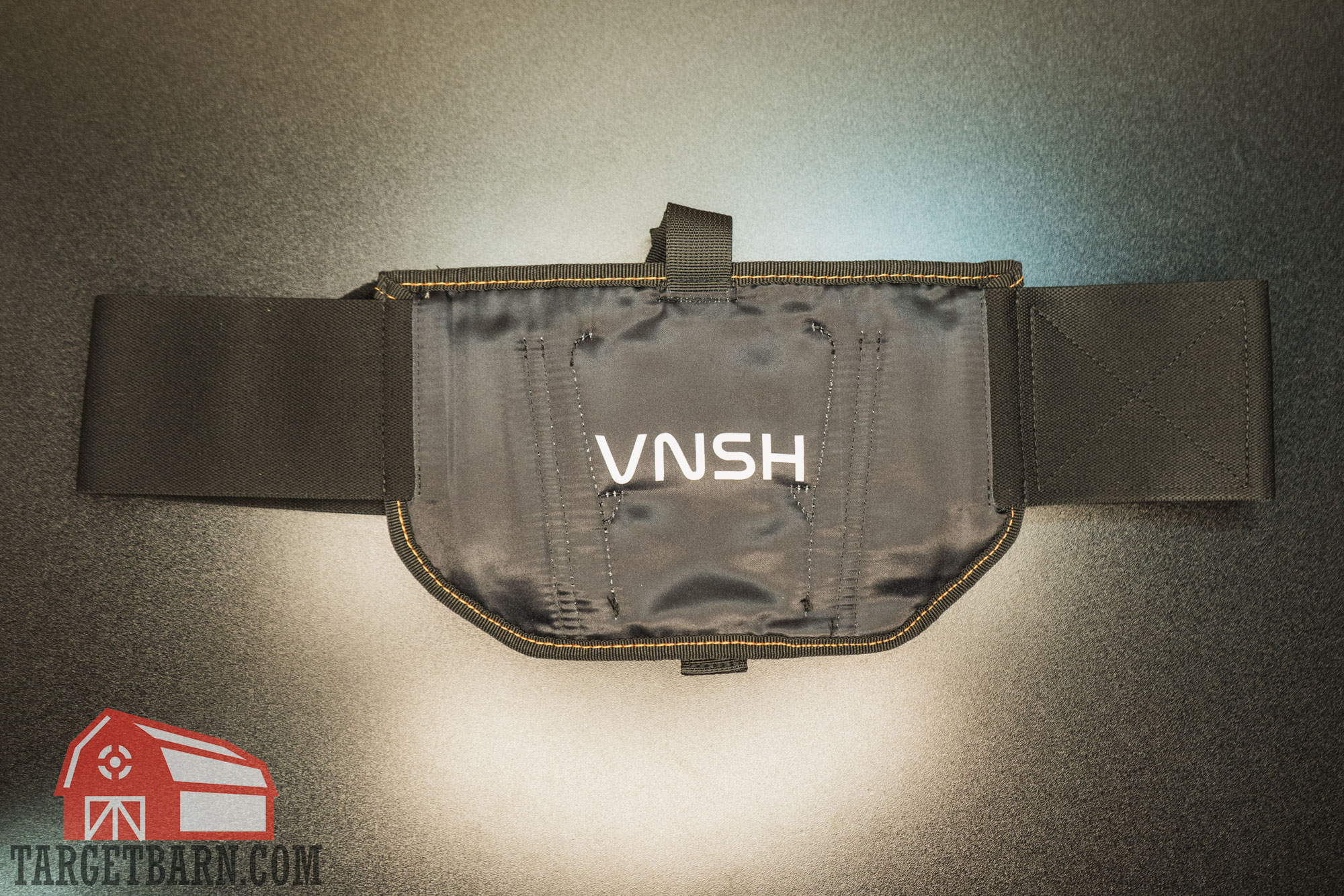 vnsh comfort showing the back side of the holster that is made with a softer material