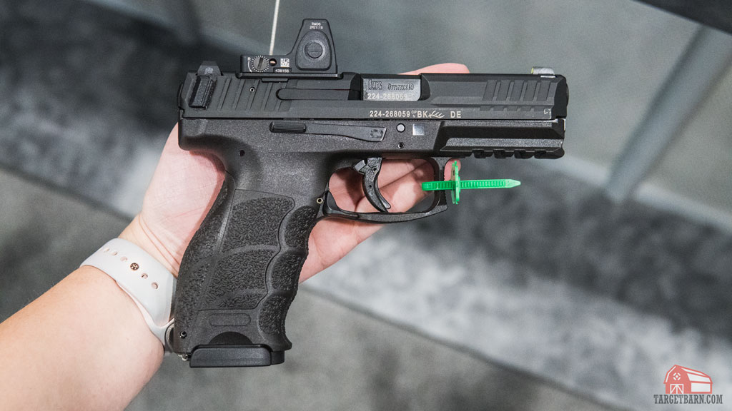 the h&k vp9 has been updated for 2020 to accept red dot optics